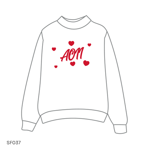 SF037 White Sweatshirt