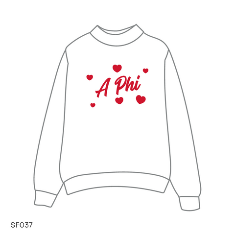 SF037 White Sweatshirt