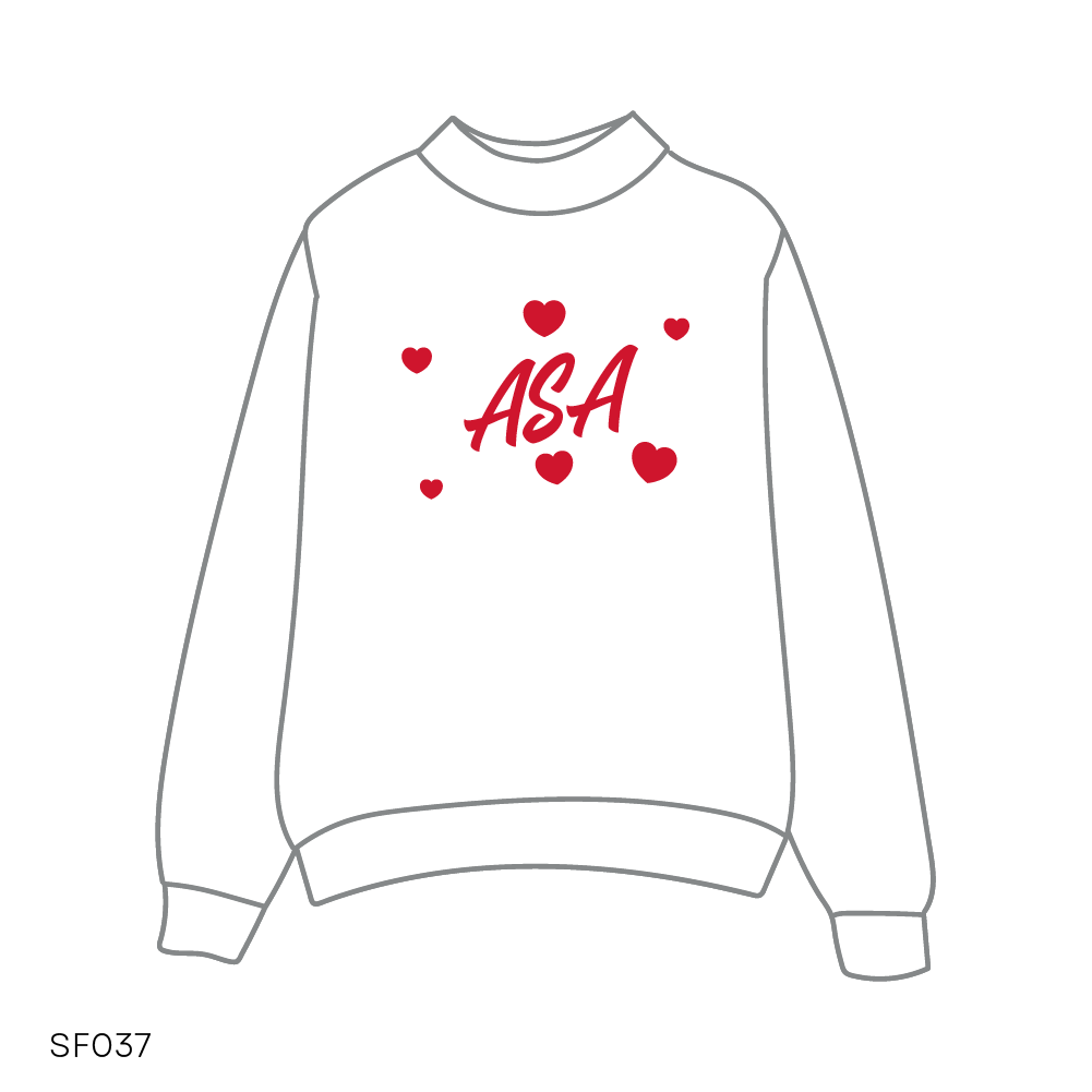 SF037 White Sweatshirt
