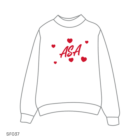 SF037 White Sweatshirt