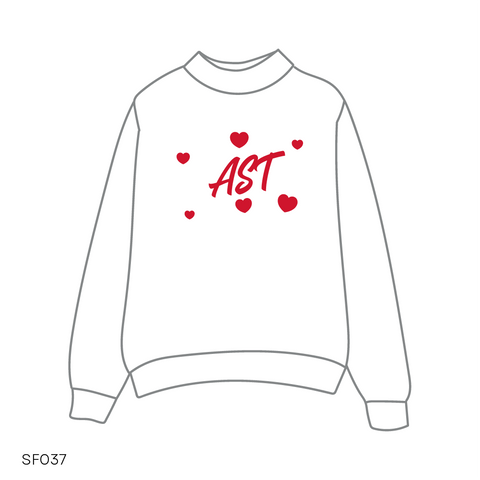 SF037 White Sweatshirt