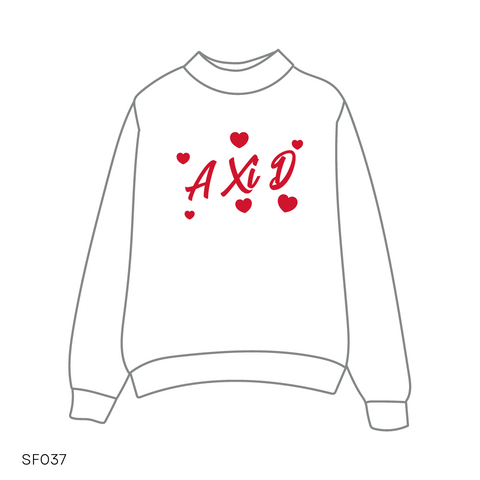 SF037 White Sweatshirt