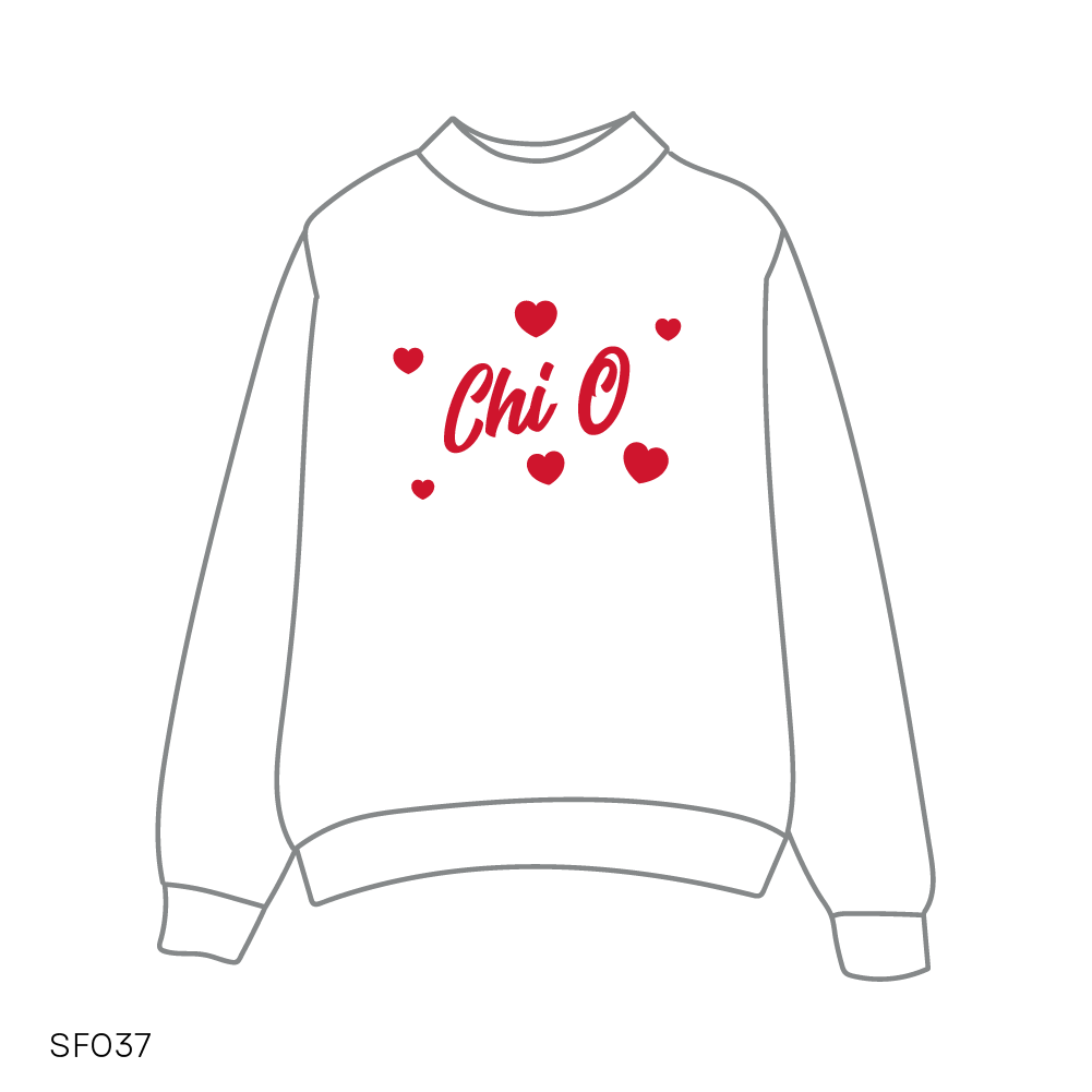 SF037 White Sweatshirt