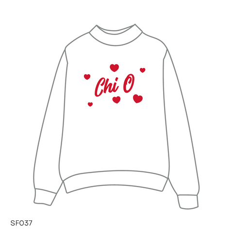 SF037 White Sweatshirt