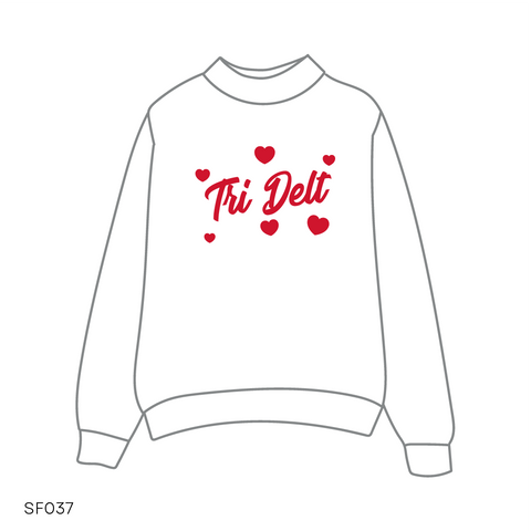SF037 White Sweatshirt