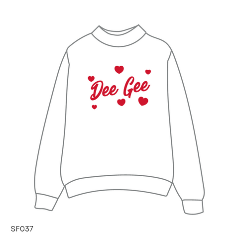 SF037 White Sweatshirt