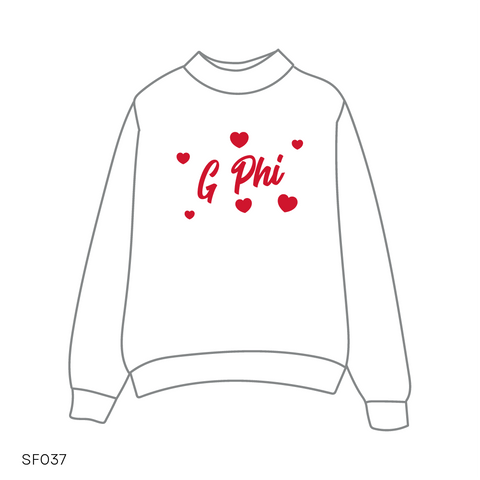 SF037 White Sweatshirt