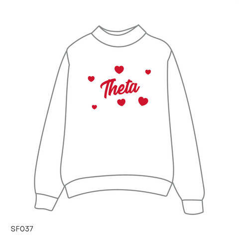 SF037 White Sweatshirt