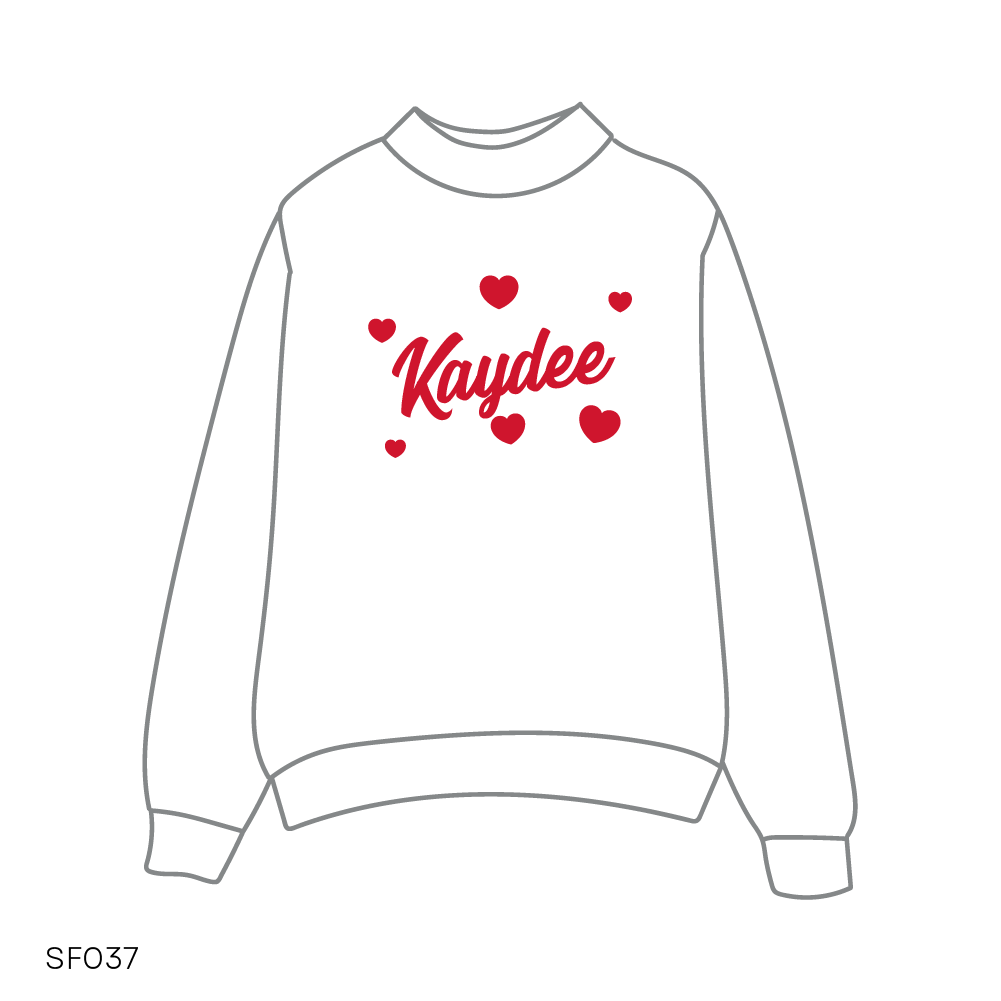 SF037 White Sweatshirt