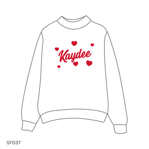 SF037 White Sweatshirt