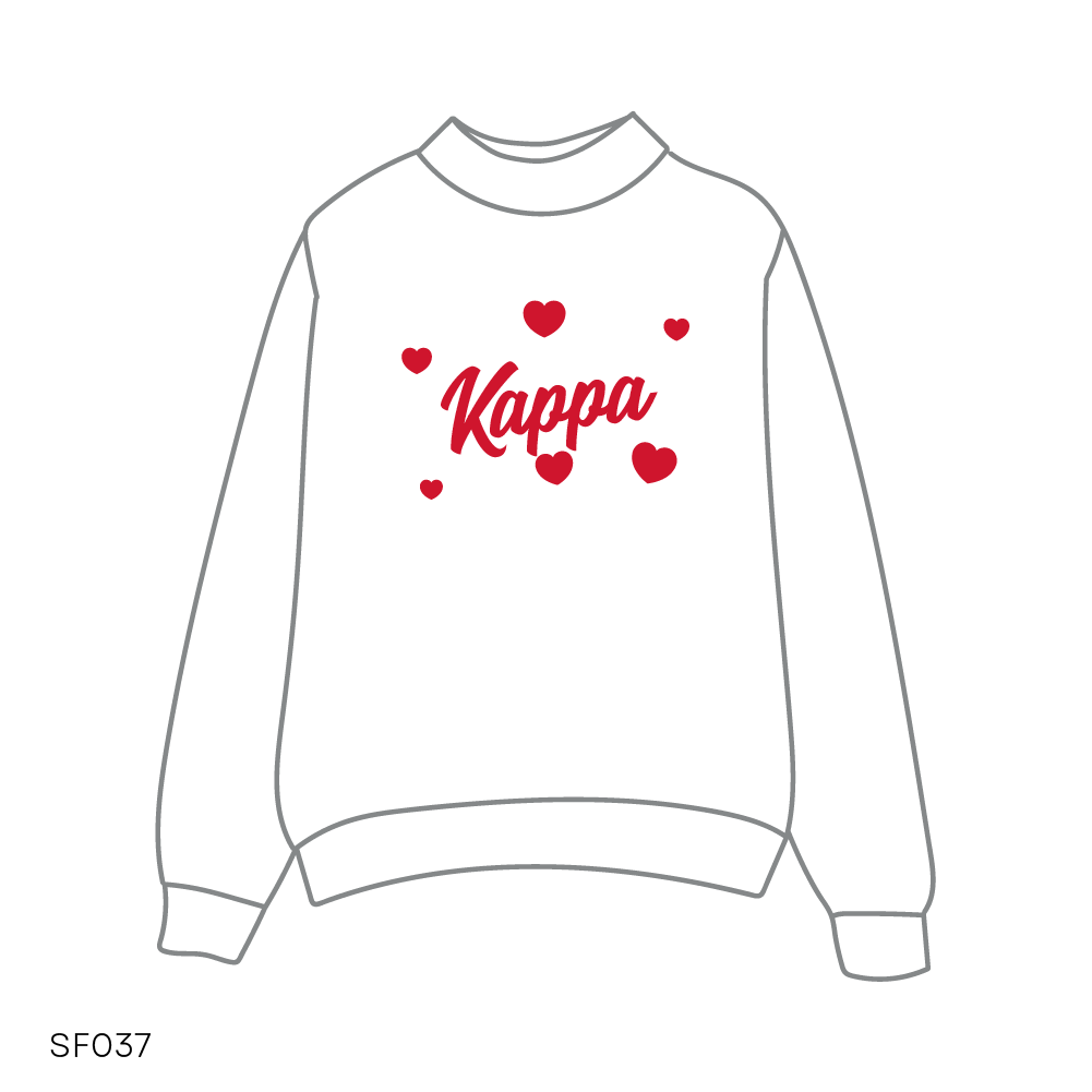 SF037 White Sweatshirt