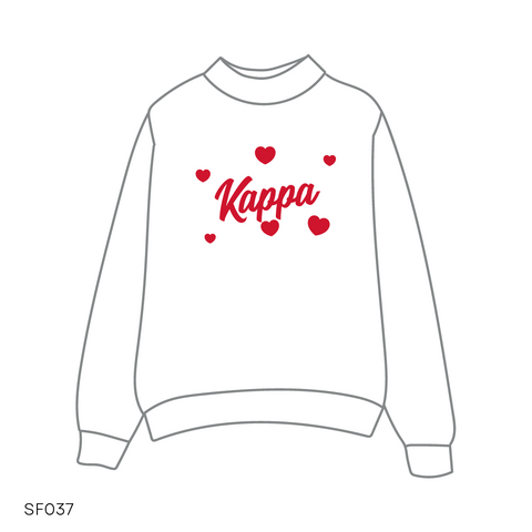 SF037 White Sweatshirt