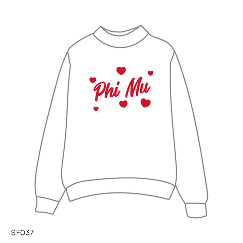 SF037 White Sweatshirt