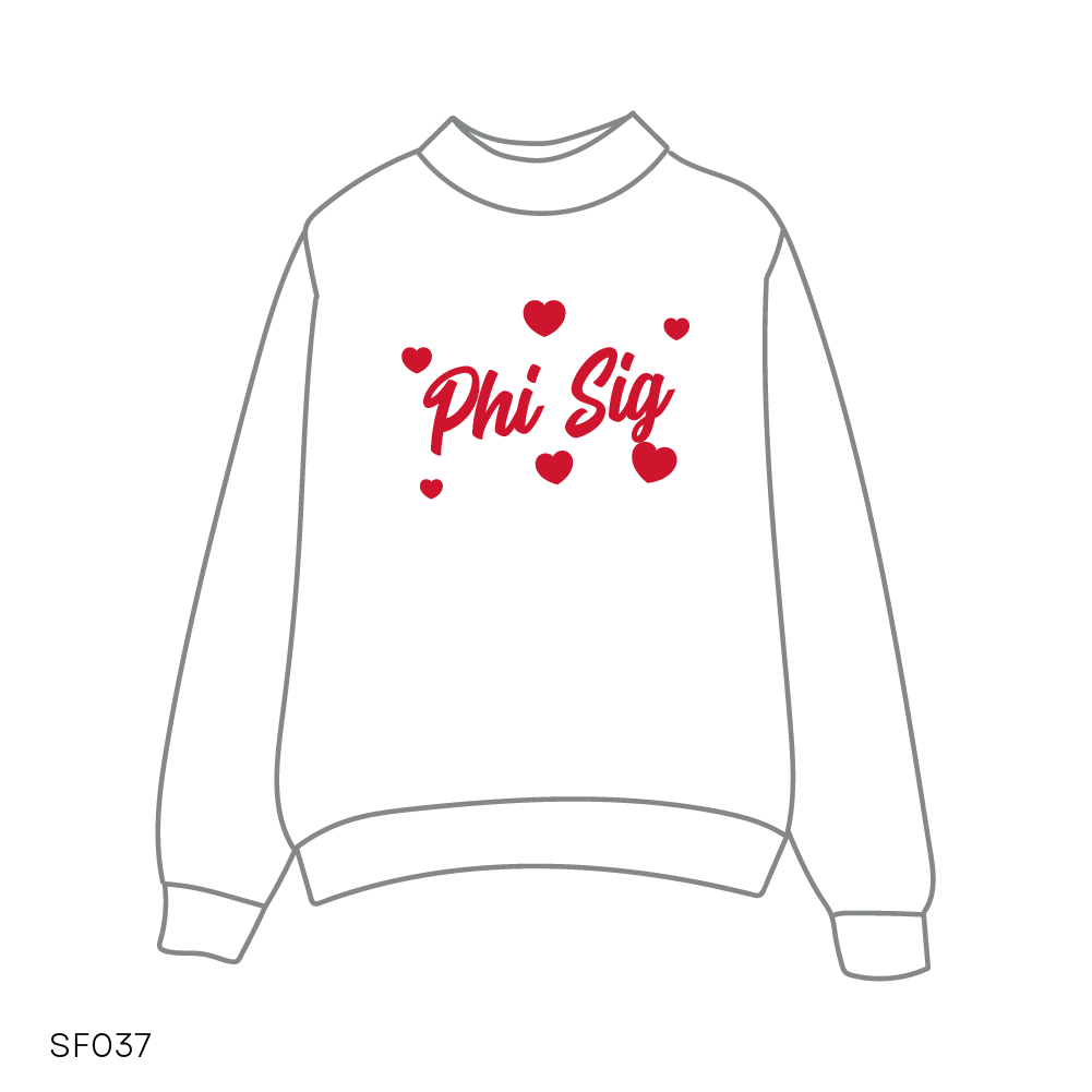 SF037 White Sweatshirt