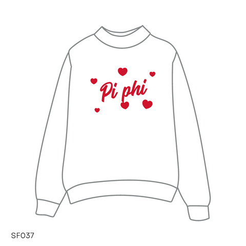 SF037 White Sweatshirt