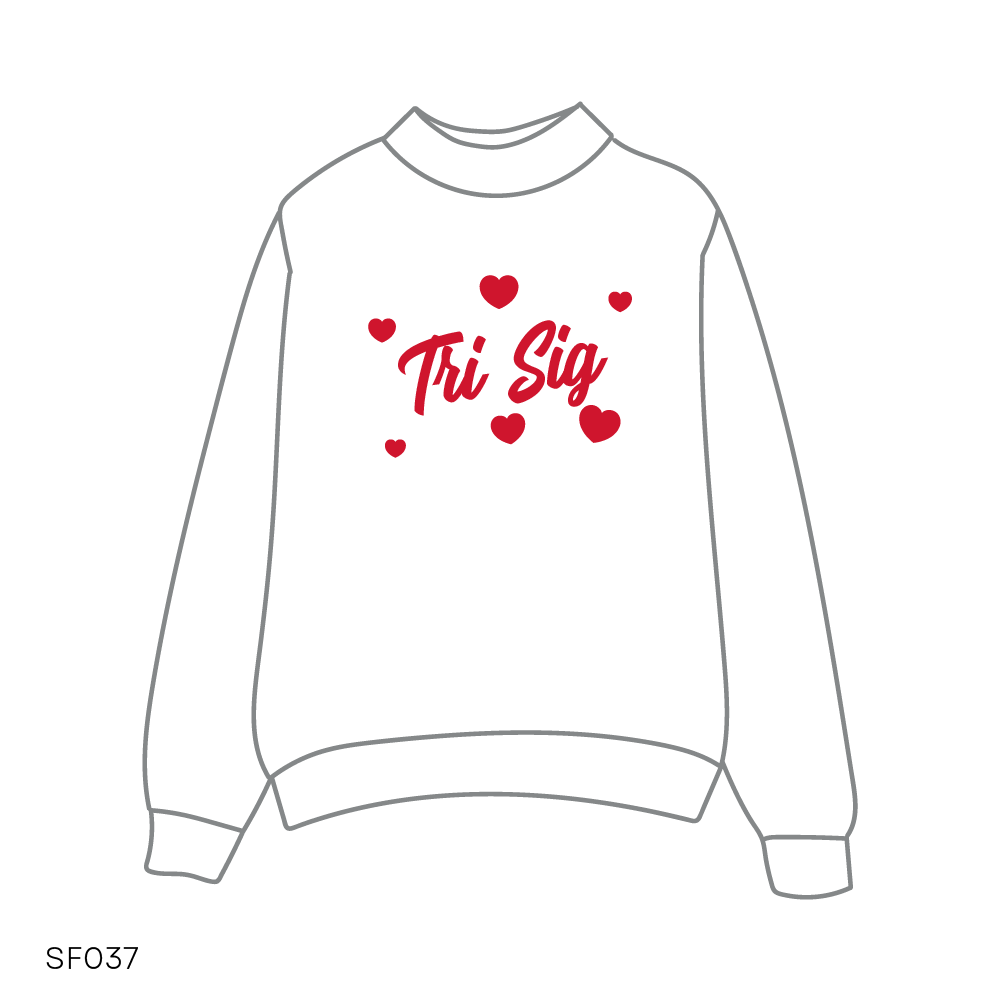 SF037 White Sweatshirt