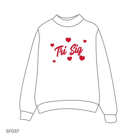 SF037 White Sweatshirt