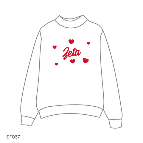 SF037 White Sweatshirt