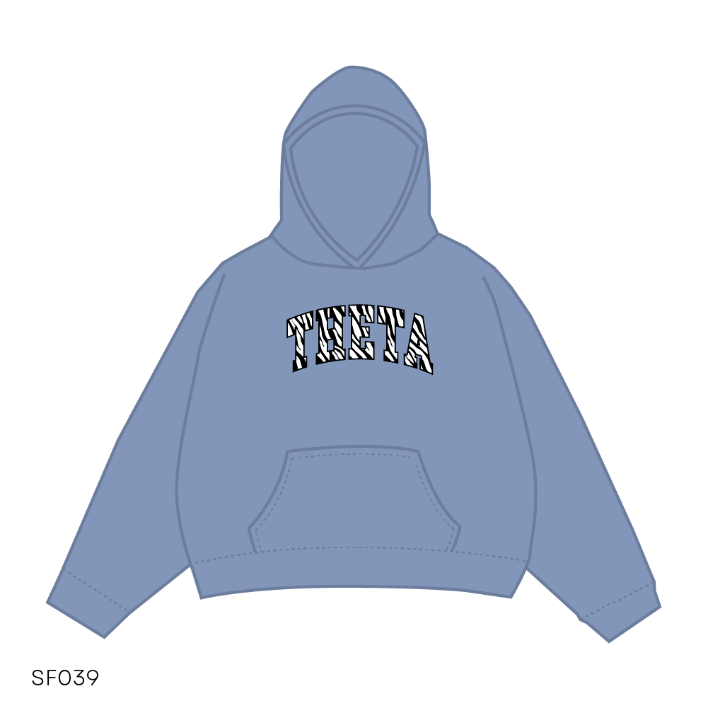 SF039 Blue Hoodie