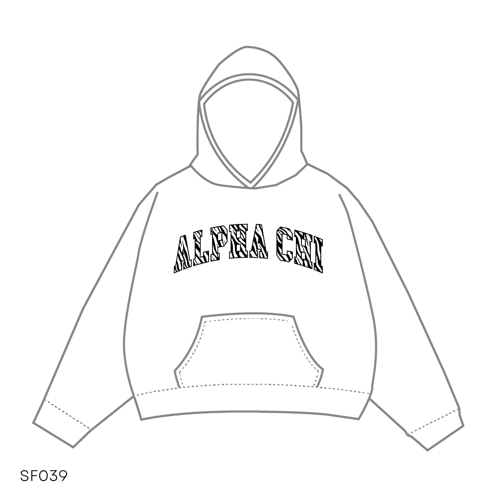 SF039 White Hoodie
