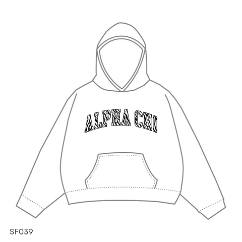 SF039 White Hoodie