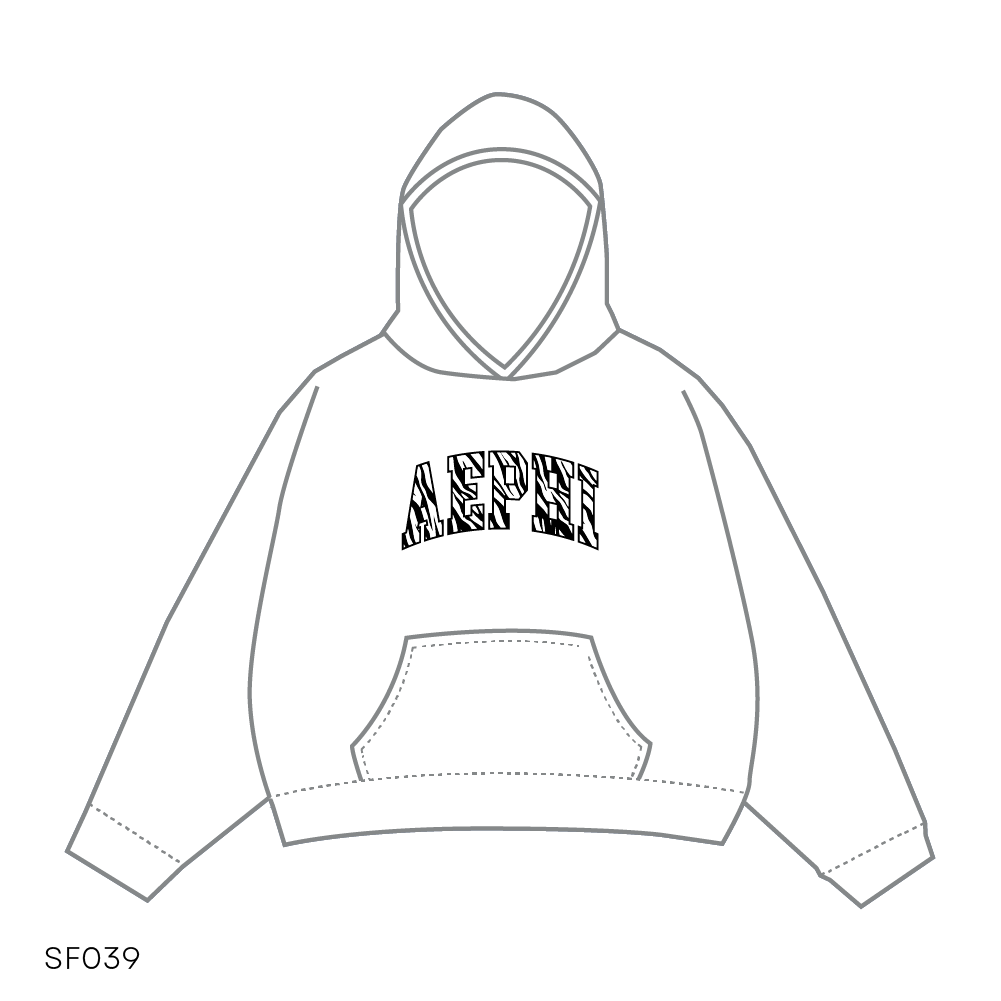 SF039 White Hoodie
