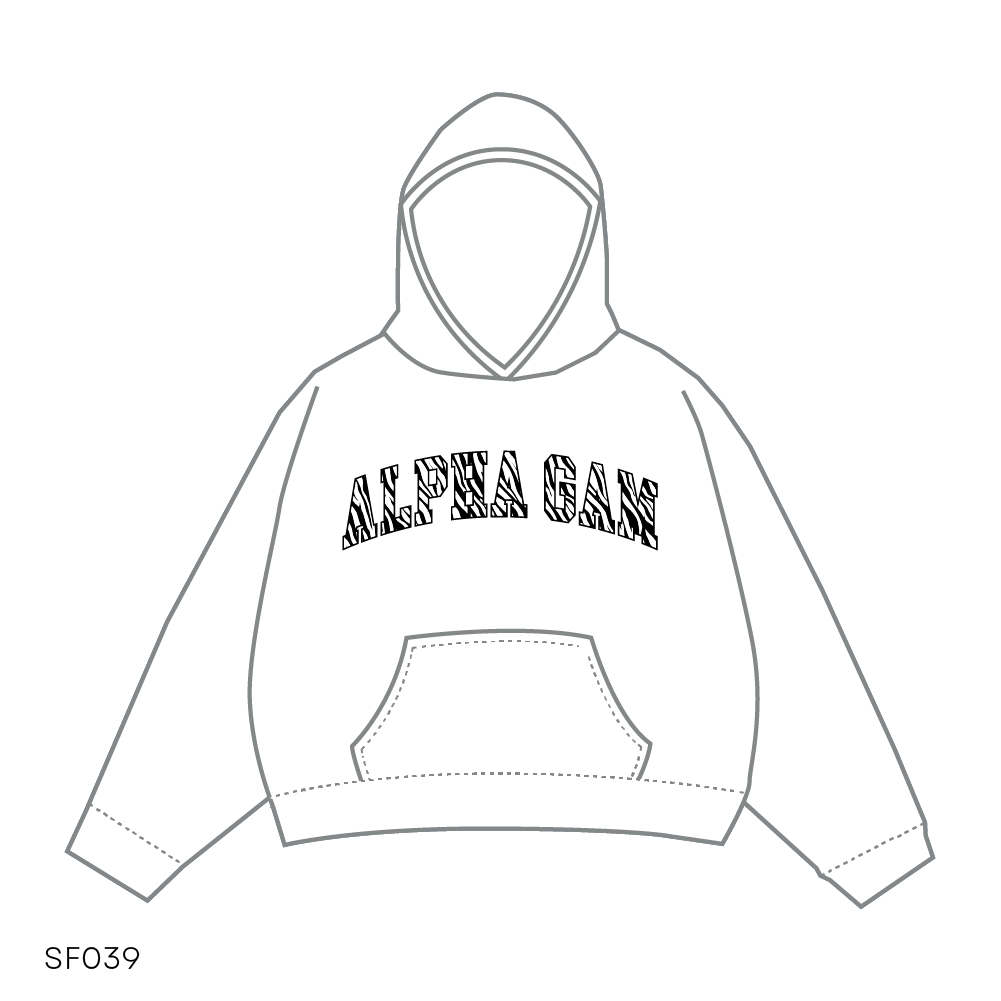 SF039 White Hoodie
