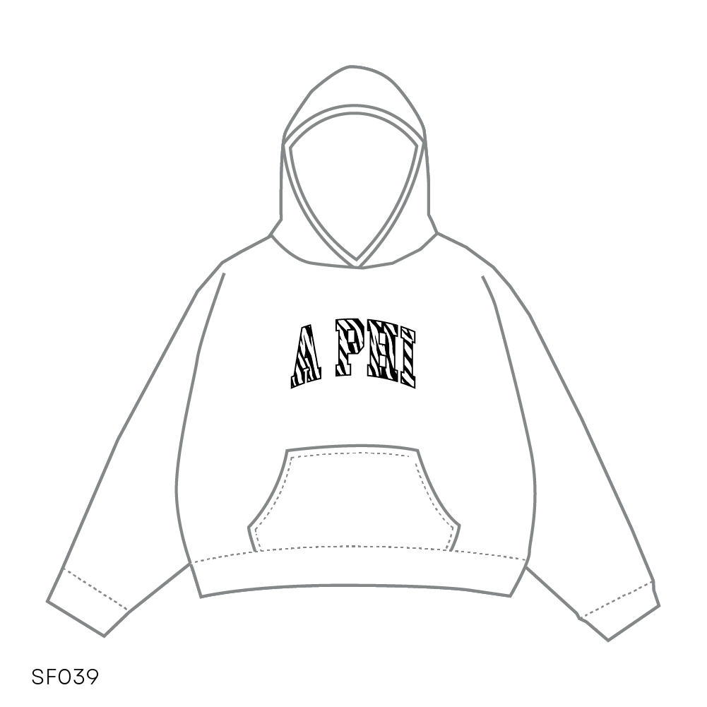 SF039 White Hoodie