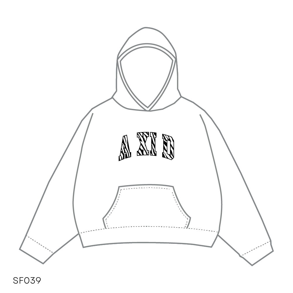 SF039 White Hoodie