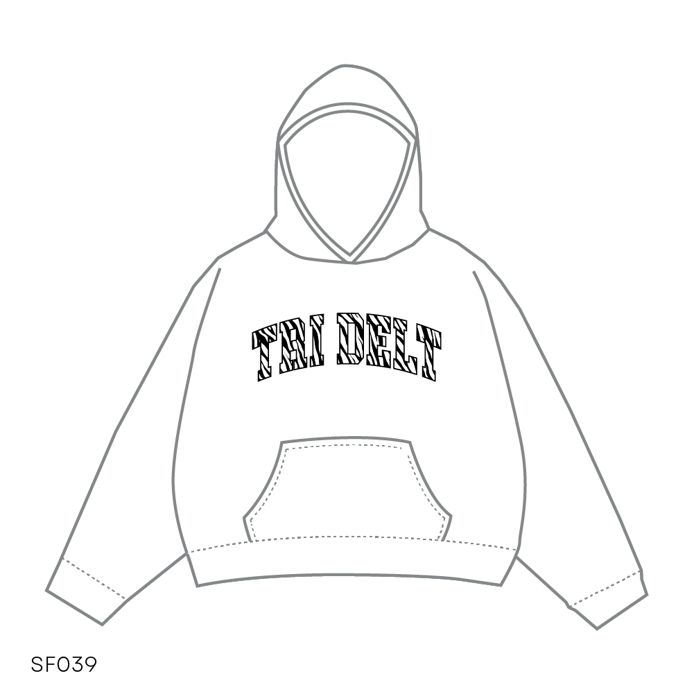 SF039 White Hoodie