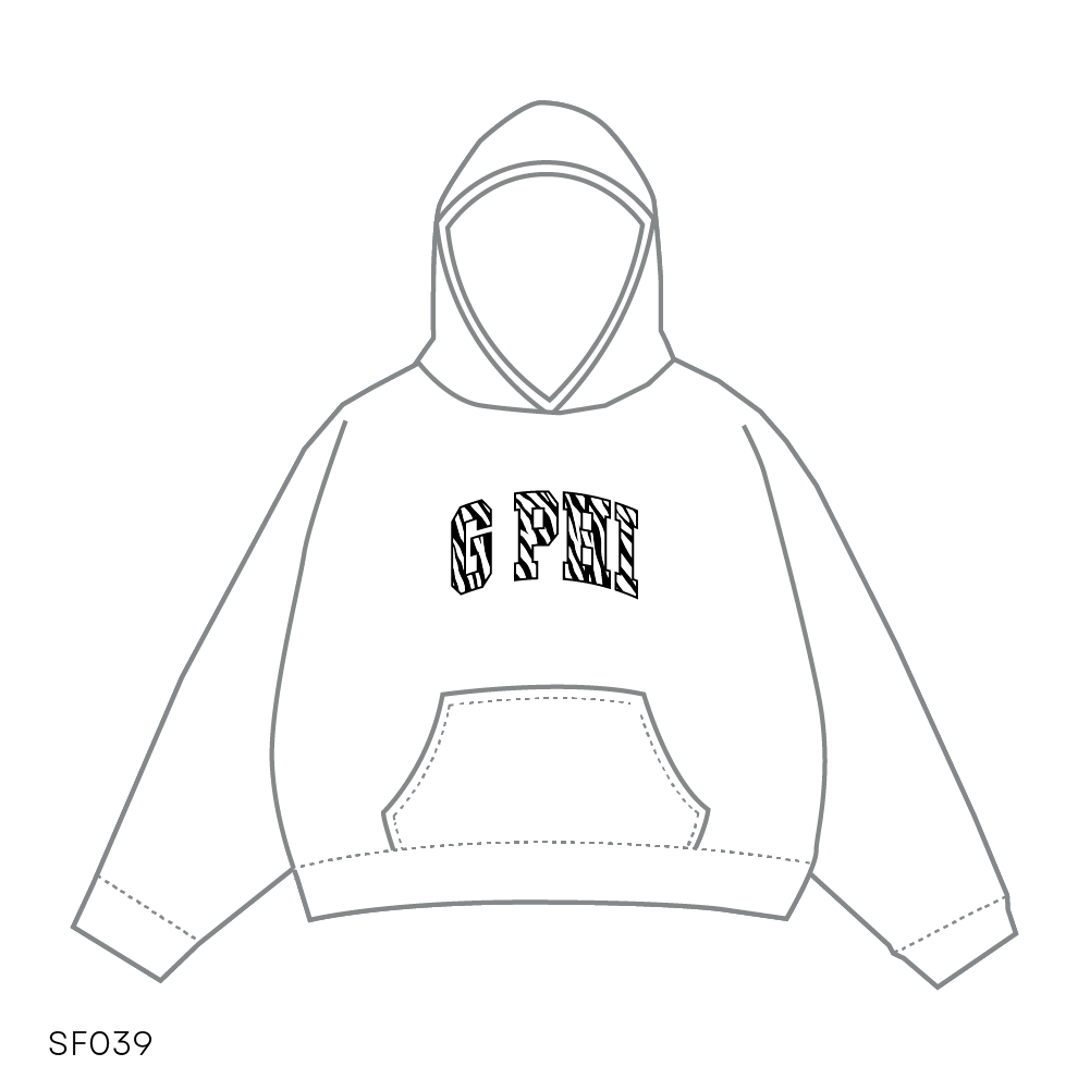 SF039 White Hoodie