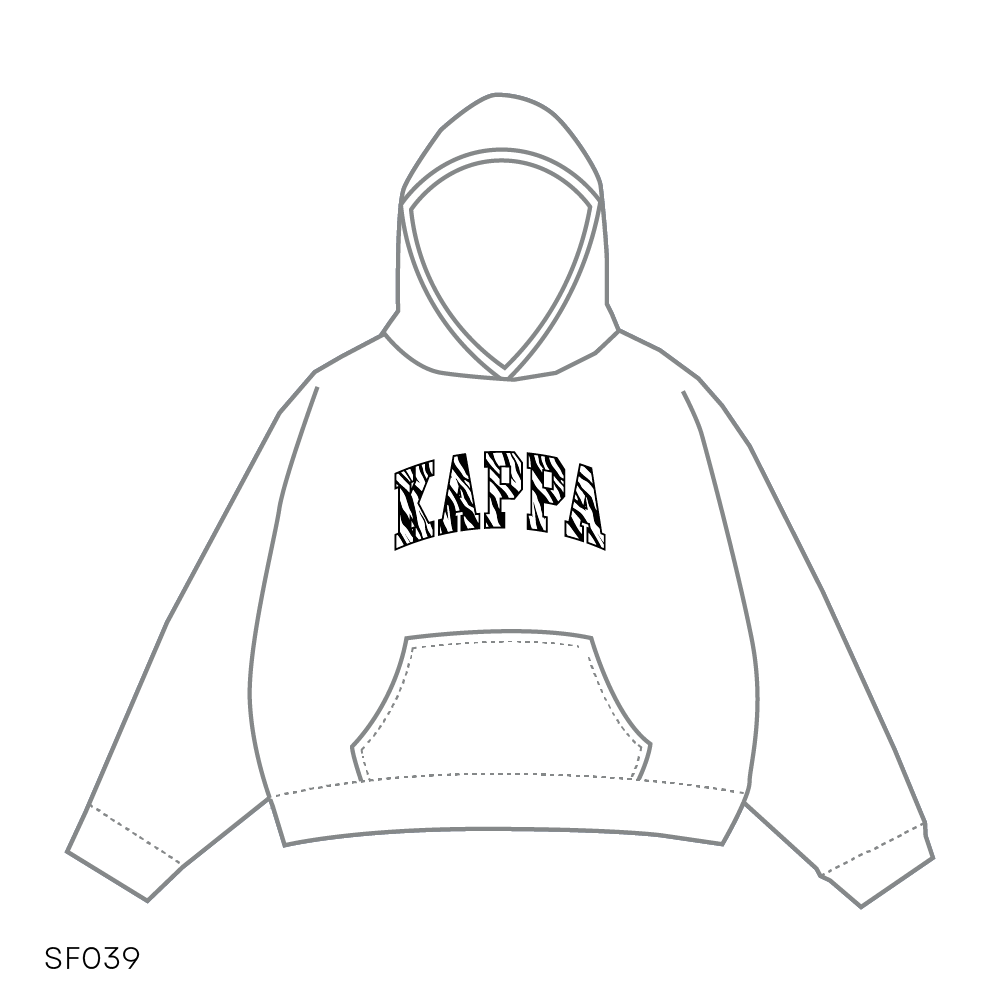SF039 White Hoodie