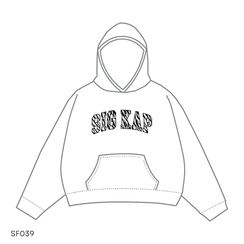SF039 White Hoodie