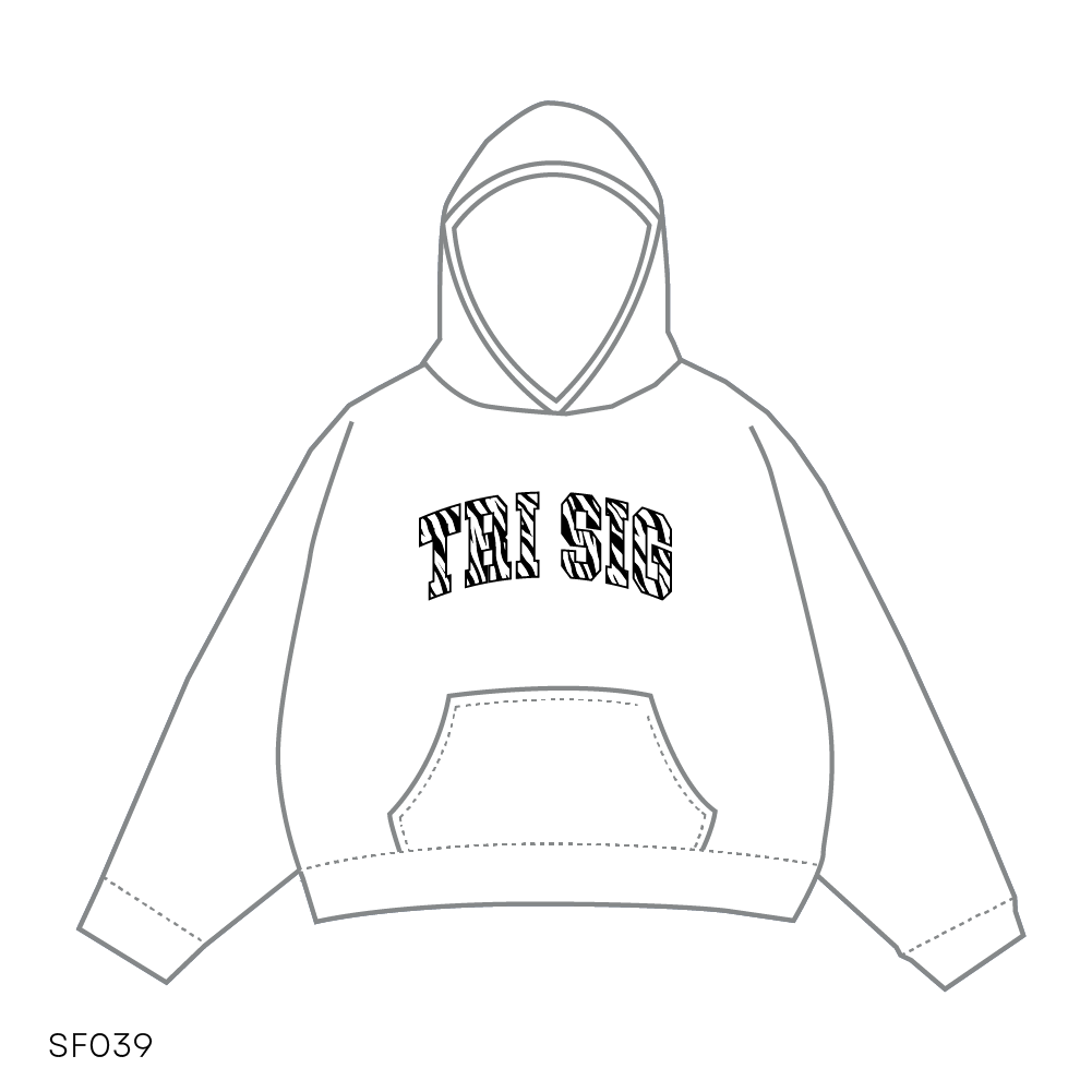 SF039 White Hoodie
