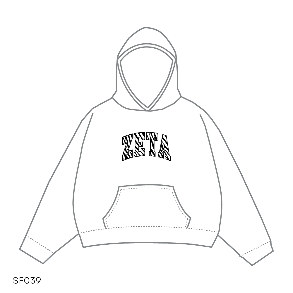 SF039 White Hoodie