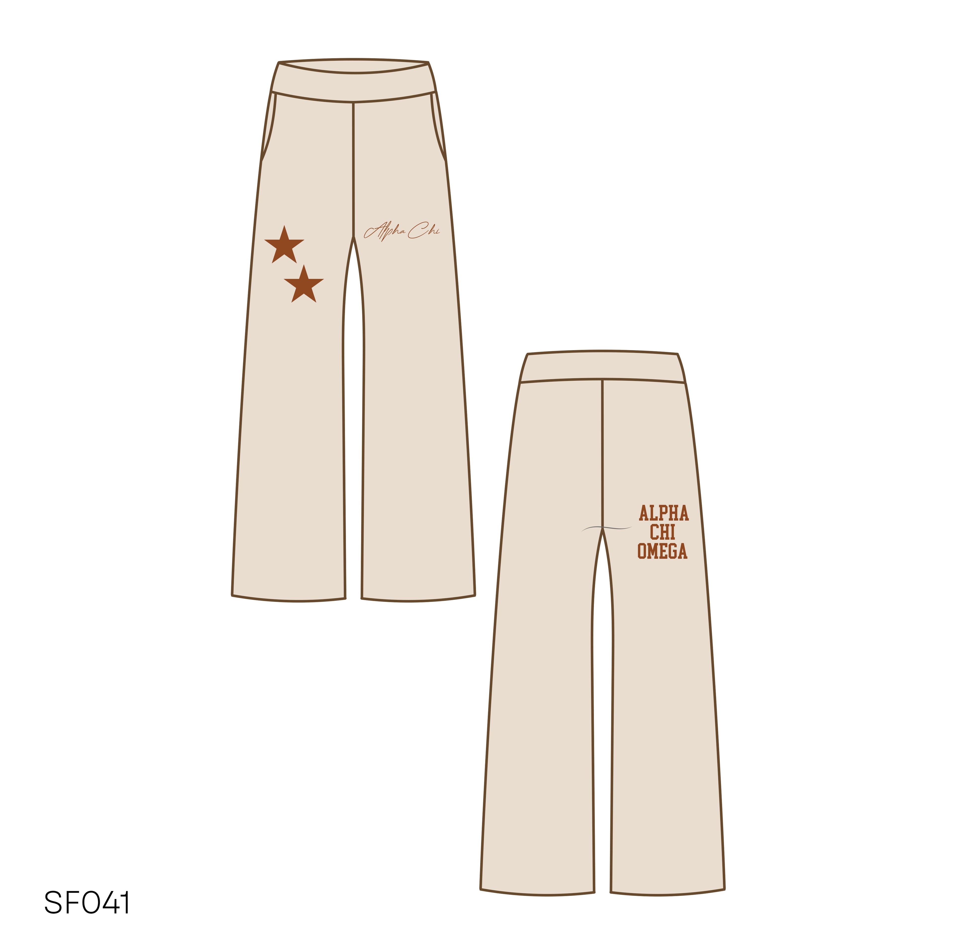 SF041 Tan Pants