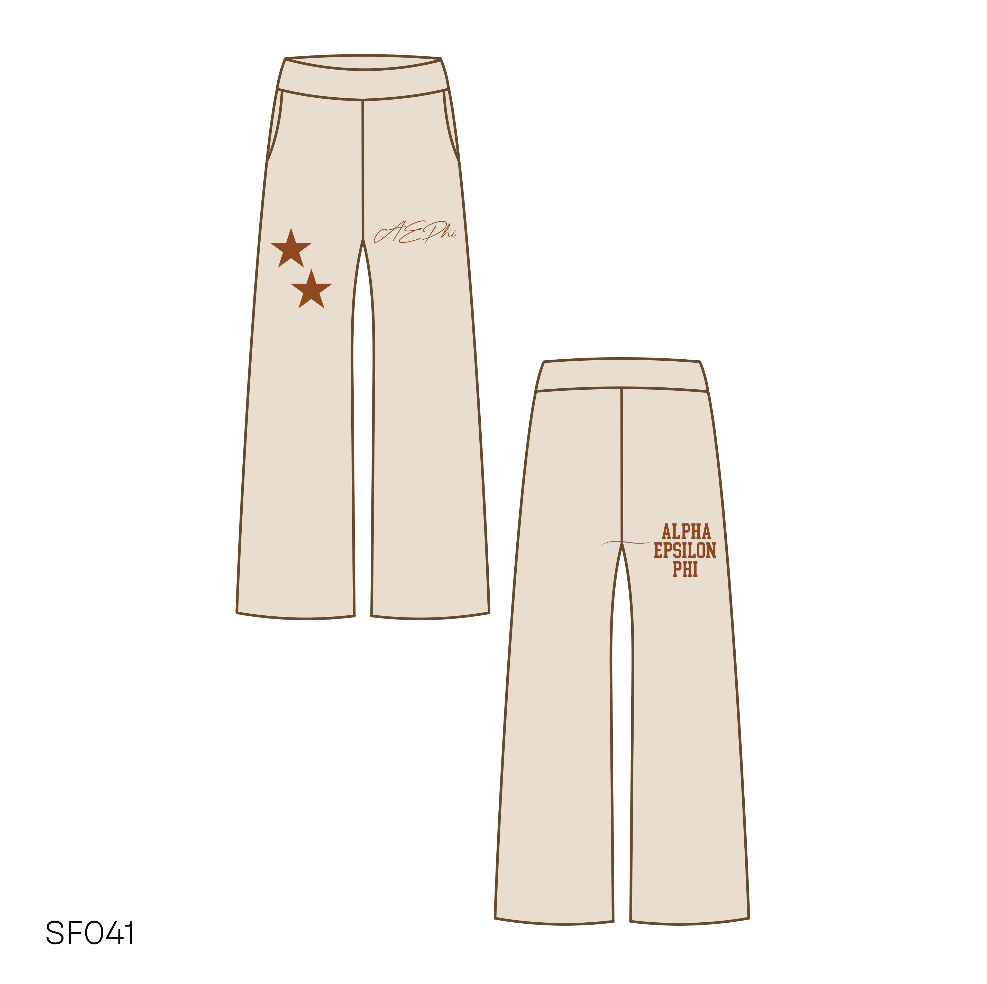 SF041 Tan Pants