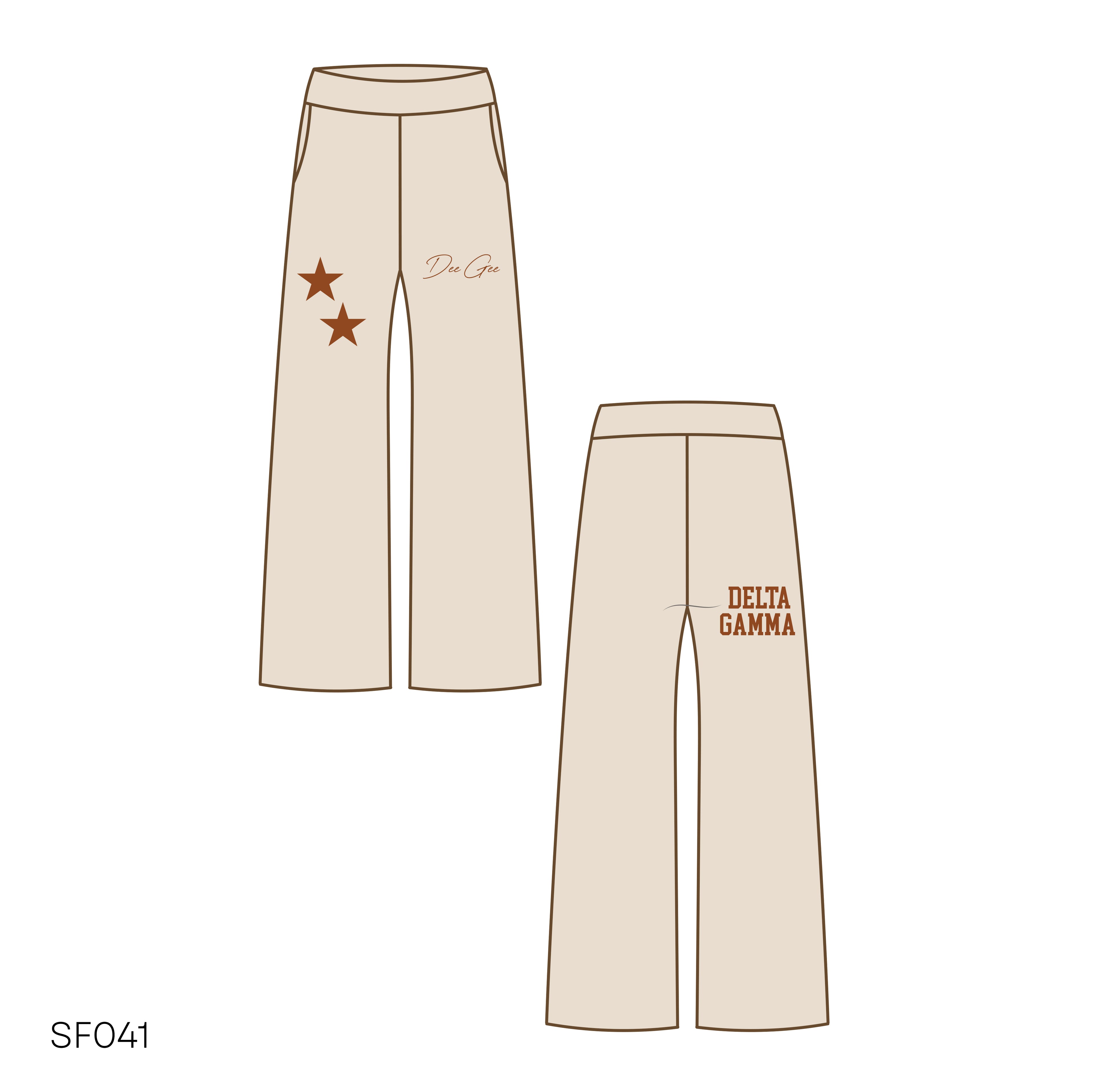 SF041 Tan Pants