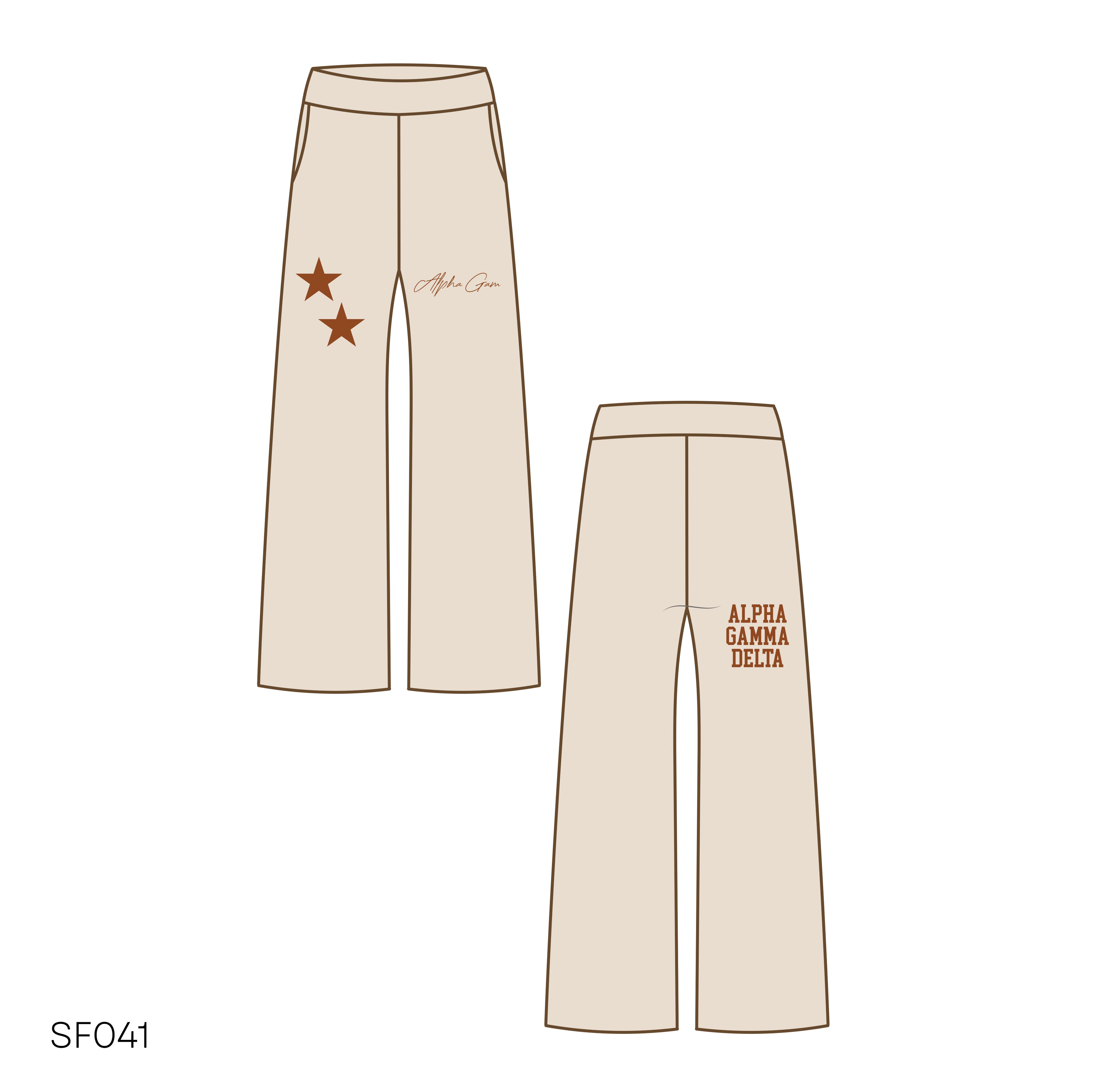 SF041 Tan Pants