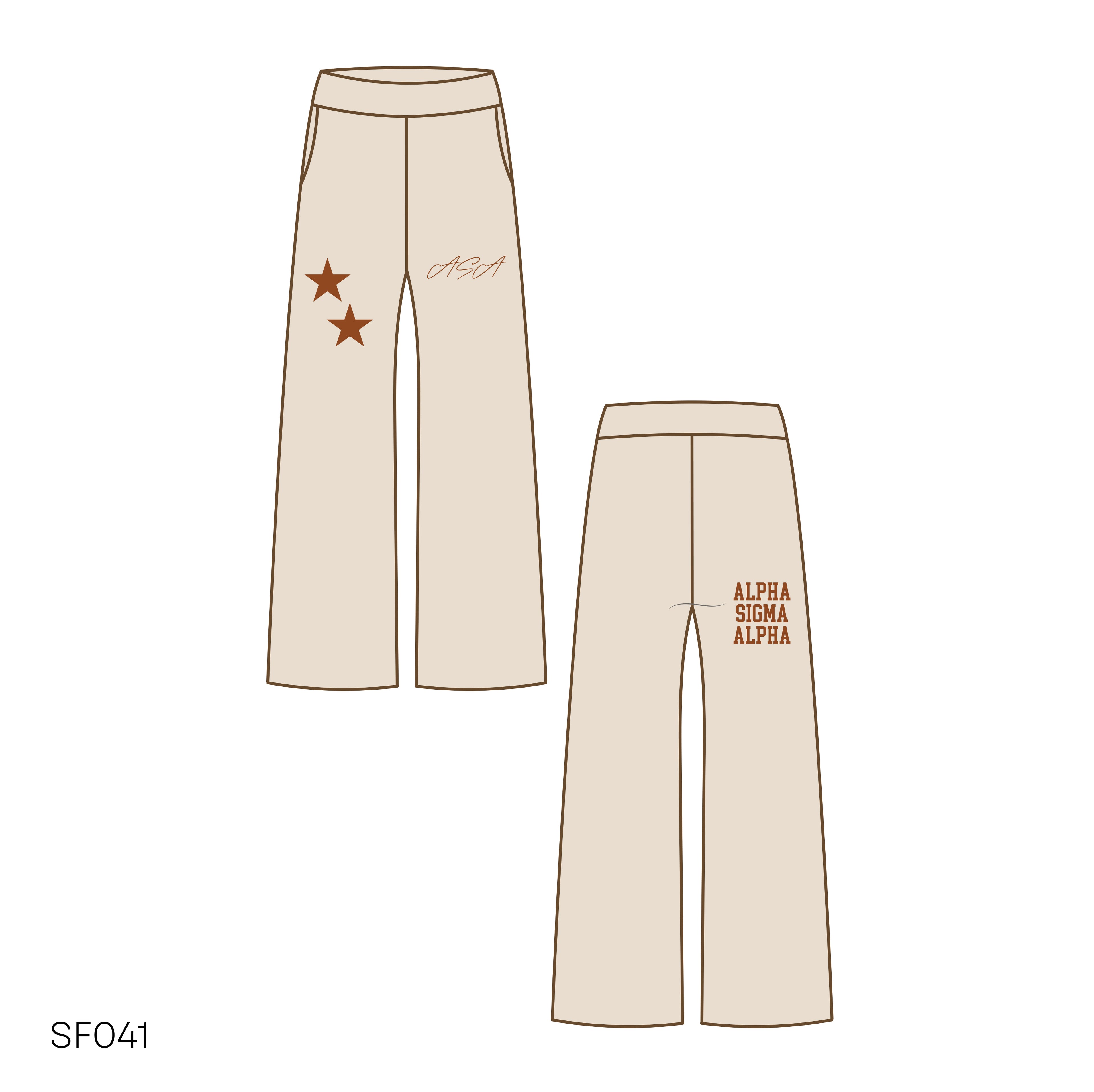SF041 Tan Pants