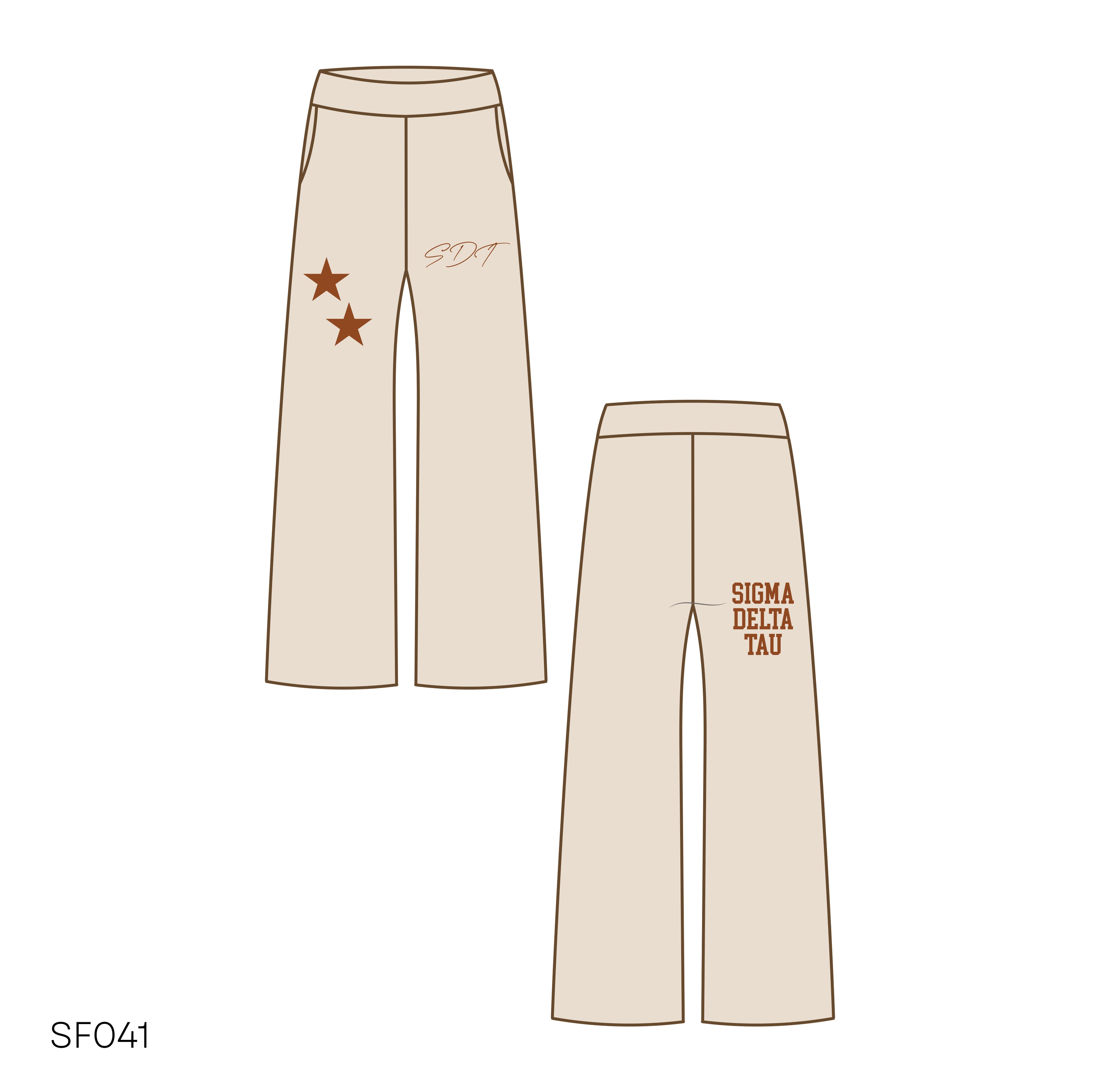 SF041 Tan Pants