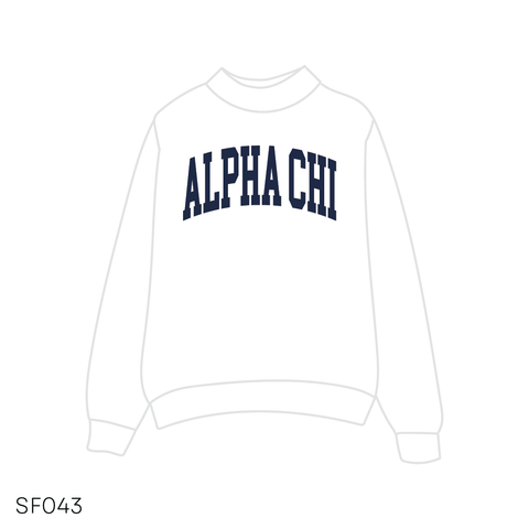 SF043 White Sweatshirt