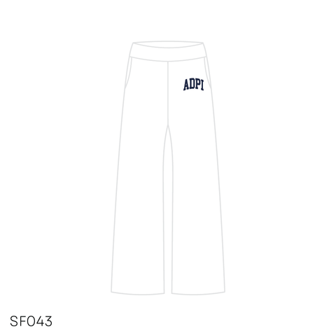 SF043 match Pants White