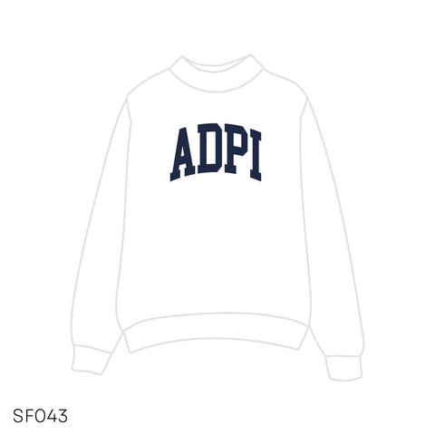 SF043 White Sweatshirt