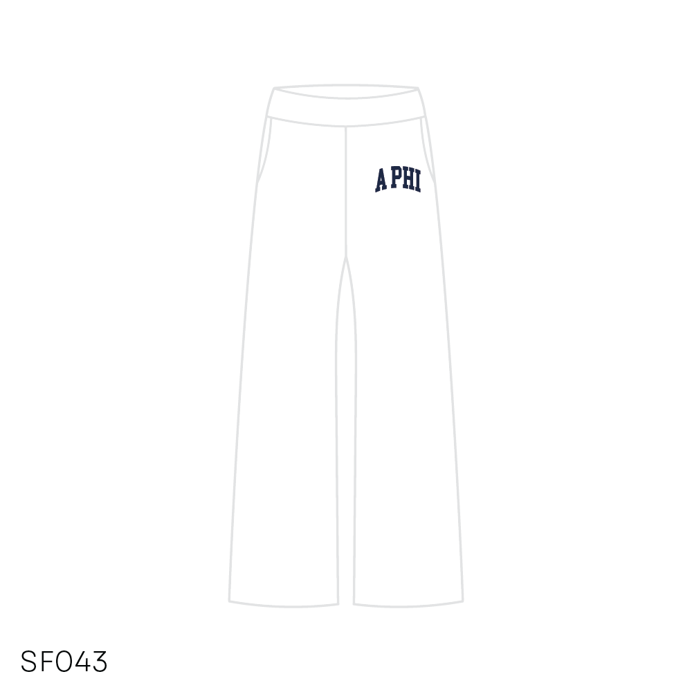 SF043 match Pants White