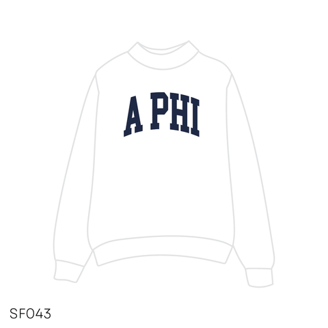 SF043 White Sweatshirt