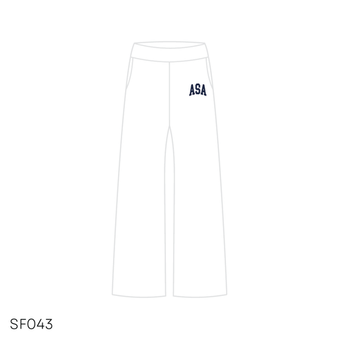 SF043 match Pants White