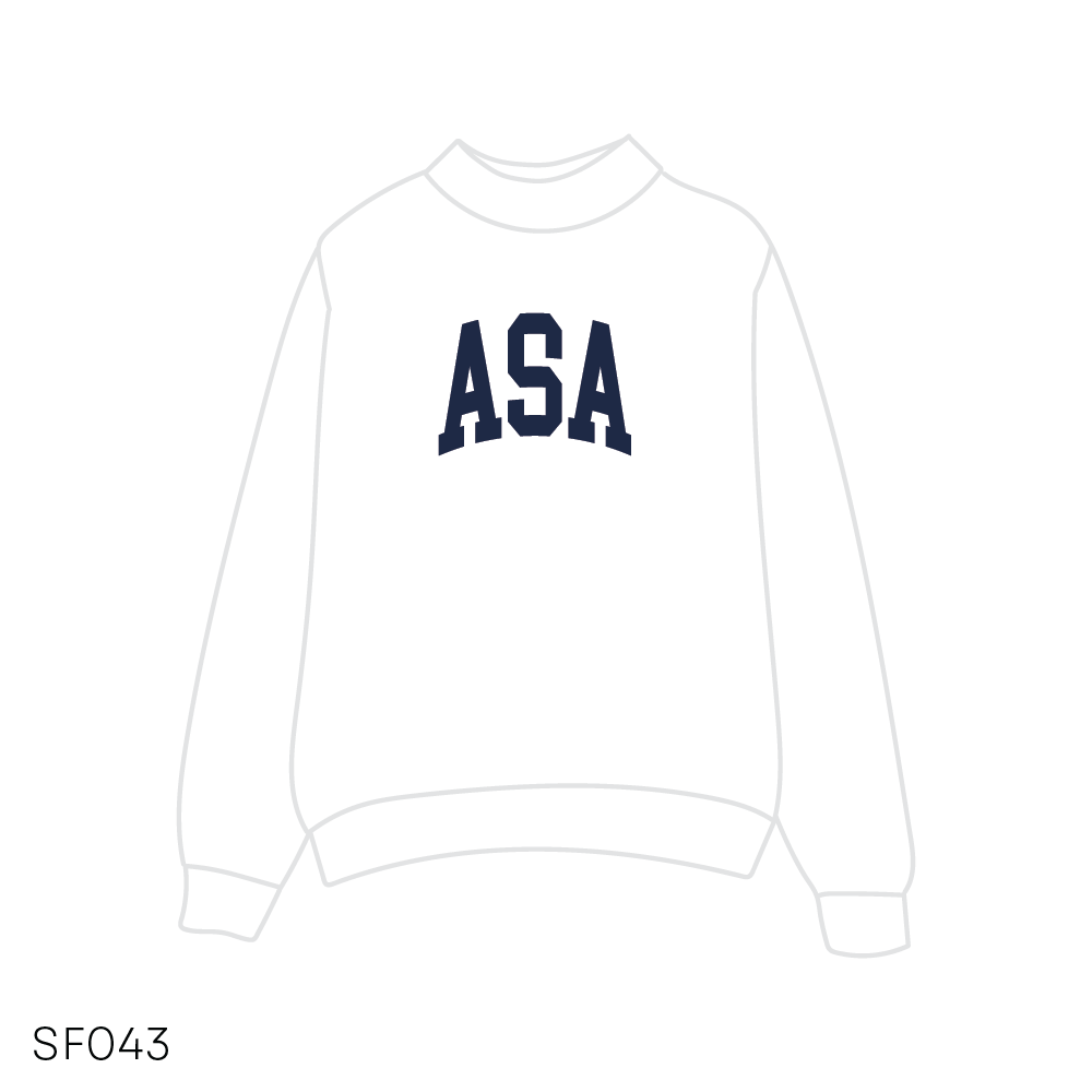 SF043 White Sweatshirt