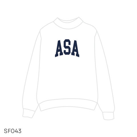 SF043 White Sweatshirt