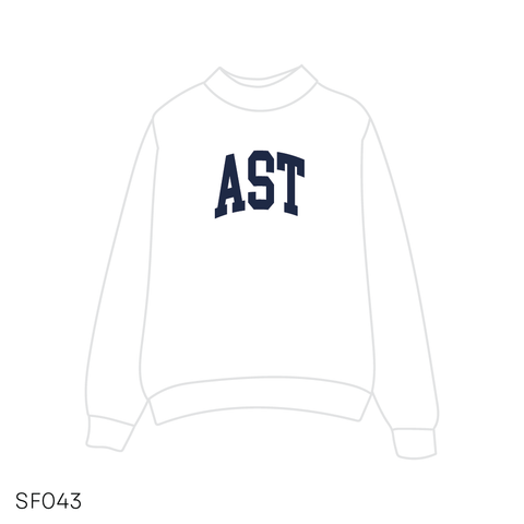 SF043 White Sweatshirt